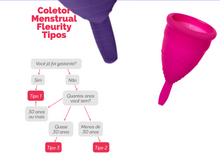 Carregar imagem no visualizador da galeria, Kit Coletores Menstrual Fleurity + Copo Esterelizador