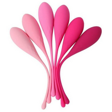 Carregar imagem no visualizador da galeria, Kit Deluxe Kegel com 6 Cones para Pompoar