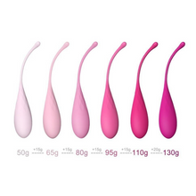 Carregar imagem no visualizador da galeria, Kit Deluxe Kegel com 6 Cones para Pompoar