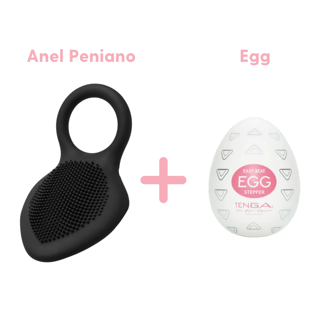 KIT ELE - FUN ANEL PENIANO + EGG