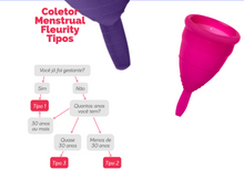 Carregar imagem no visualizador da galeria, Kit Coletor Menstrual Fleurity - (2 unid.)
