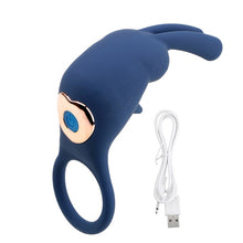 Carregar imagem no visualizador da galeria, Coelhinho Vibrador Anel Peniano
