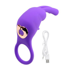 Carregar imagem no visualizador da galeria, Coelhinho Vibrador Anel Peniano
